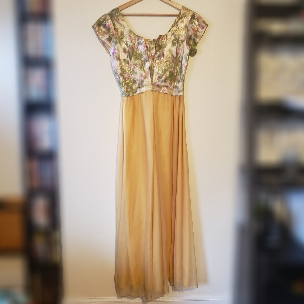 Vintage Golden Gown